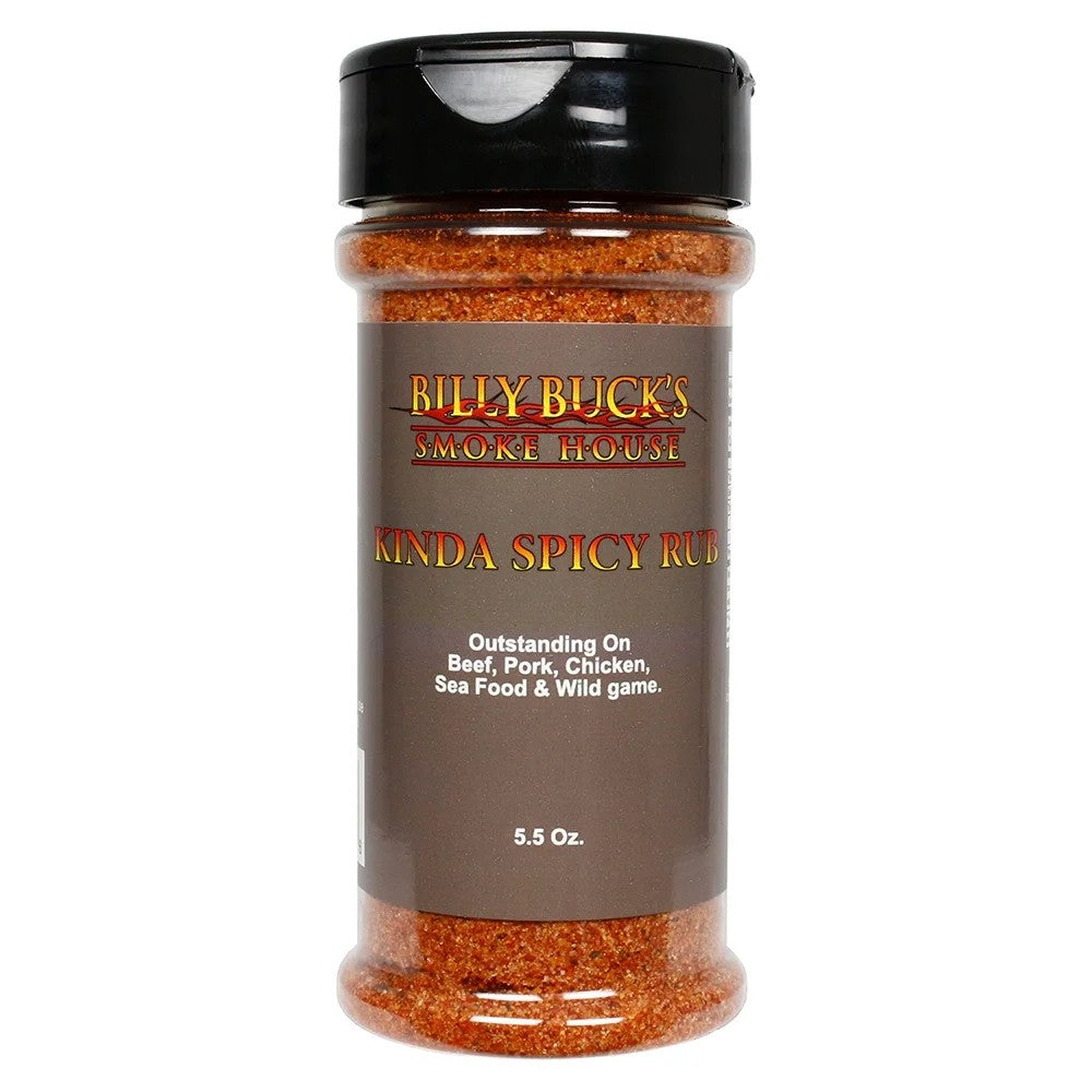 Billy Buck's Kinda Spicy Smokehouse Rub 5.5 Oz