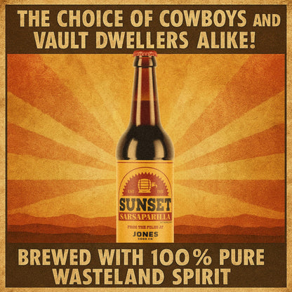 Jones x Fallout Sunset Sarsaparilla